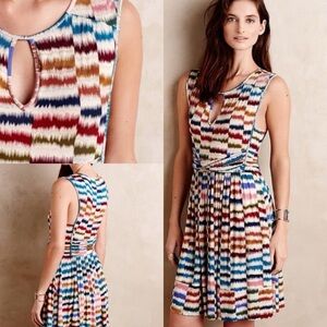 Anthropologie Maeve Sennebec Jersey Knit Sleeveless Dress w/ Pockets